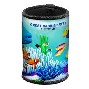 Wrasse & Clown Fish Can & Stubby Cooler