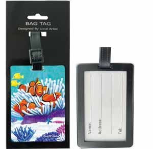 Clown Fish Bag Tag