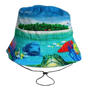 Turtle & Island Bucket Hat Adult Size